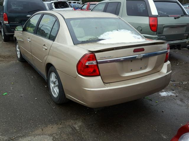 1G1ZT54834F152927 - 2004 CHEVROLET MALIBU LS ოქროსფერი ფოტო 3