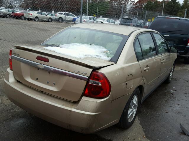 1G1ZT54834F152927 - 2004 CHEVROLET MALIBU LS GOLD photo 4