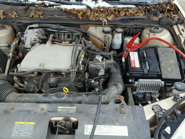 1G1ZT54834F152927 - 2004 CHEVROLET MALIBU LS GOLD photo 7