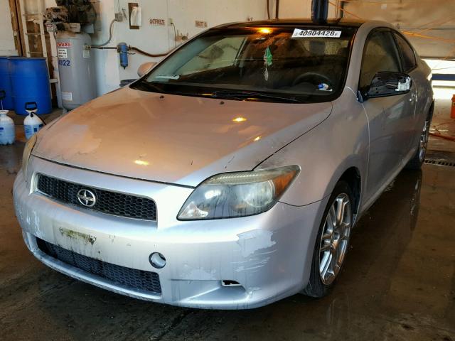 JTKDE177550049335 - 2005 TOYOTA SCION TC 银色 照片 2