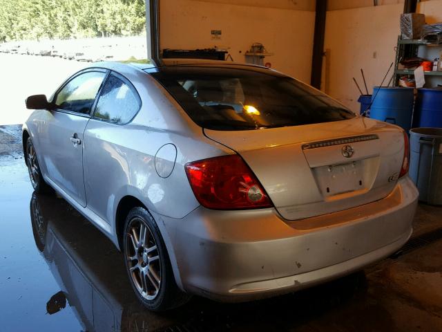 JTKDE177550049335 - 2005 TOYOTA SCION TC 银色 照片 3