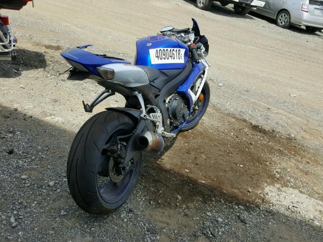 JS1GN7DAX62117300 - 2006 SUZUKI GSX-R600 K BLUE photo 4