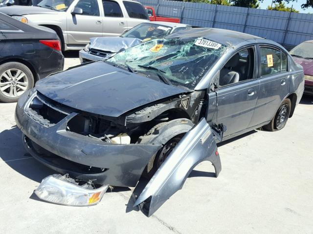 1G8AJ55F97Z166190 - 2007 SATURN ION LEVEL GRAY photo 2