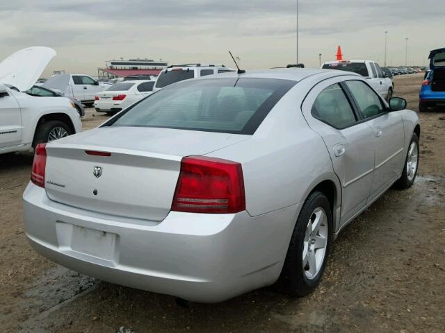 2B3KA43G98H227346 - 2008 DODGE CHARGER SILVER photo 4