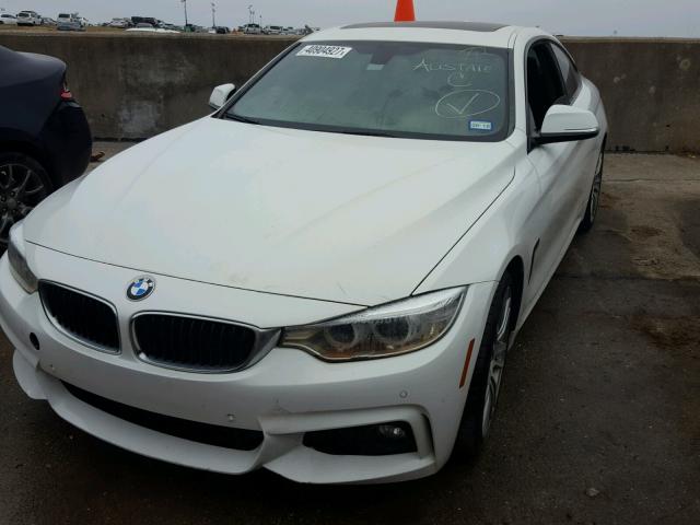 WBA3N7C51GK226767 - 2016 BMW 428 WHITE photo 2