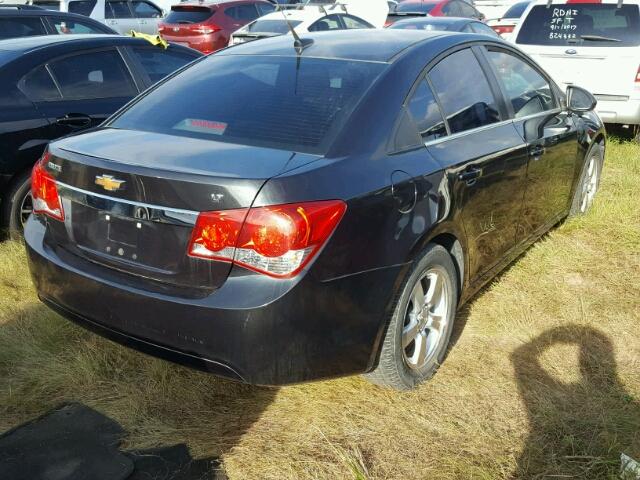 1G1PC5SB0E7300338 - 2014 CHEVROLET CRUZE BLACK photo 4