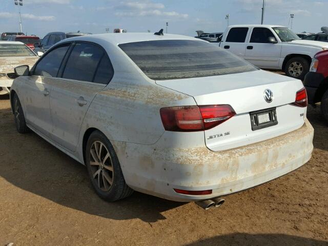 3VWDB7AJ0HM265101 - 2017 VOLKSWAGEN JETTA WHITE photo 3