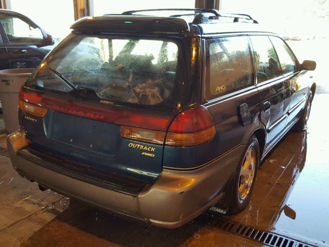 4S3BG6857W7615457 - 1998 SUBARU LEGACY 30T GREEN photo 4