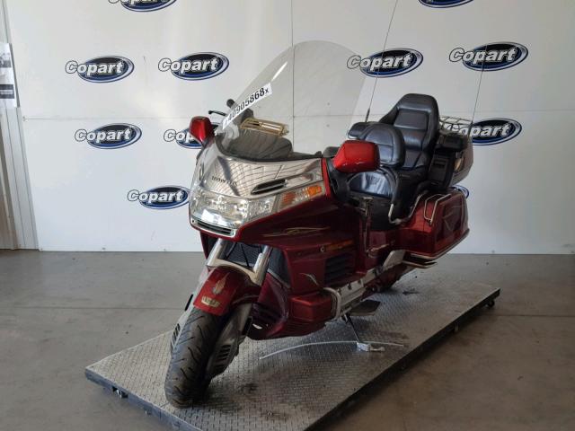 1HFSC2211WA000020 - 1998 HONDA GL1500 A BURGUNDY photo 2