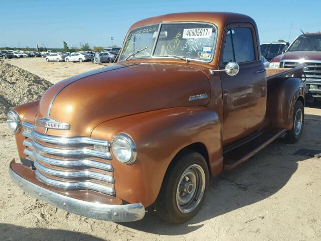 F0406CRF - 1952 CHEVROLET PICKUP BROWN photo 2