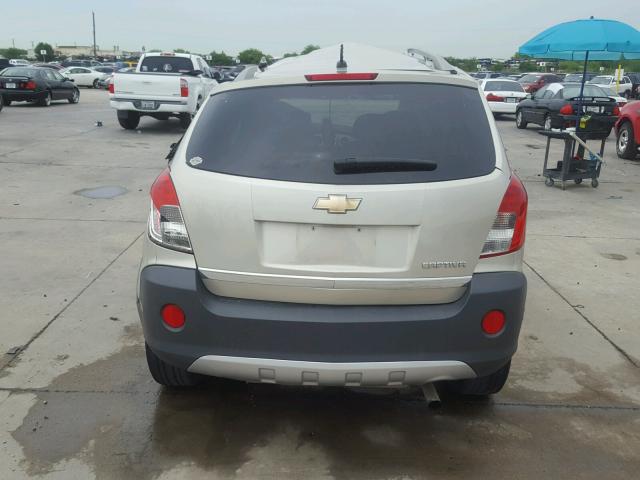 3GNAL2EK1DS640838 - 2013 CHEVROLET CAPTIVA LS 棕色 照片 10