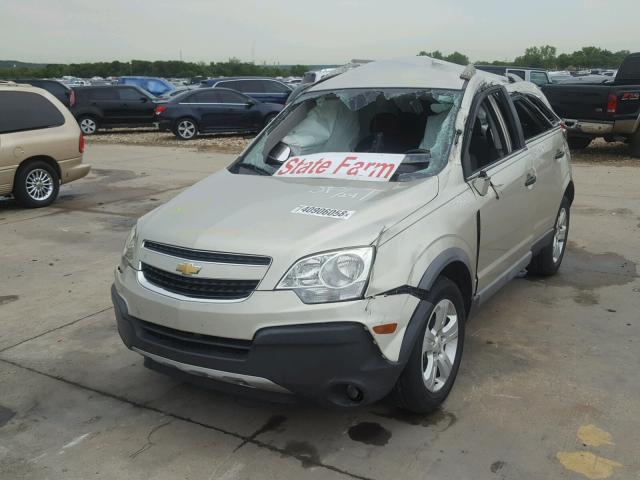 3GNAL2EK1DS640838 - 2013 CHEVROLET CAPTIVA LS 棕色 照片 2