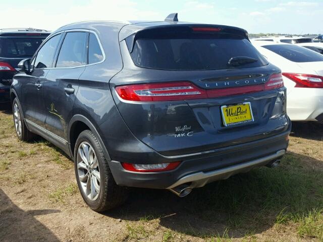 5LMCJ2C98HUL58038 - 2017 LINCOLN MKC SELECT 石墨色 照片 3