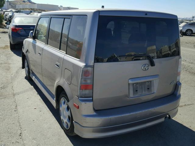 JTLKT324840145234 - 2004 TOYOTA SCION XB Bej foto 3