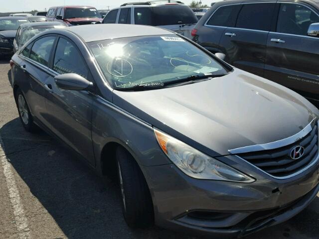 5NPEB4AC9CH502352 - 2012 HYUNDAI SONATA GLS SILVER photo 1