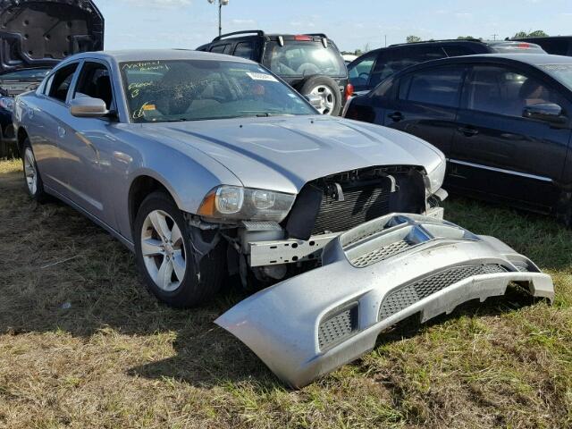 2C3CDXBG7EH245762 - 2014 DODGE CHARGER GRAY photo 1