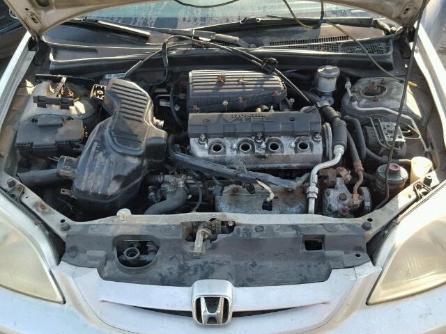 1HGEM22042L099816 - 2002 HONDA CIVIC EX ვერცხლისფერი ფოტო 7