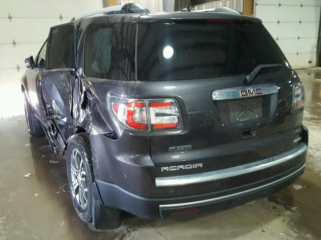 1GKKVRKD9EJ289271 - 2014 GMC ACADIA SLT გრაფიტი ფოტო 3