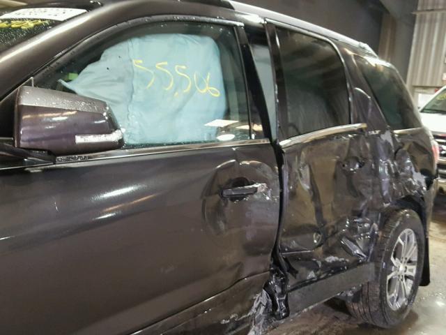 1GKKVRKD9EJ289271 - 2014 GMC ACADIA SLT გრაფიტი ფოტო 9