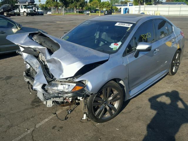 JF1VA1L66H9815311 - 2017 SUBARU WRX LIMITE SILVER photo 2