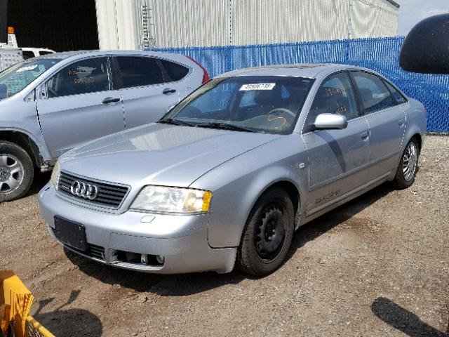 WAUBA24B7XN041975 - 1999 AUDI A6 2.8 QUA SILVER photo 2