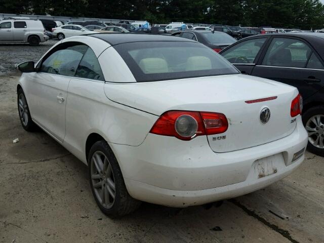 WVWFA71F79V007241 - 2009 VOLKSWAGEN EOS LUX 白色 照片 3