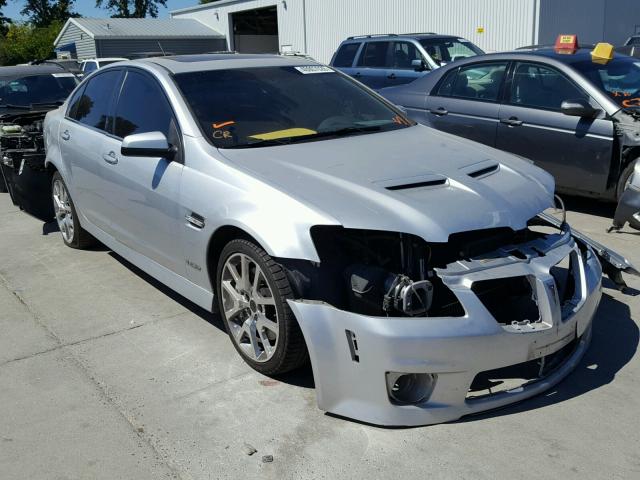 6G2EP57W29L306225 - 2009 PONTIAC G8 GXP SILVER photo 1