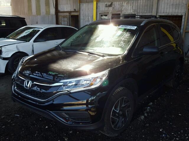 2HKRM3H43GH568857 - 2016 HONDA CR-V SE BLACK photo 2