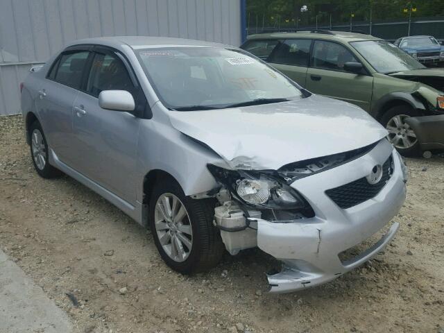 1NXBU40E69Z142533 - 2009 TOYOTA COROLLA BA SILVER photo 1