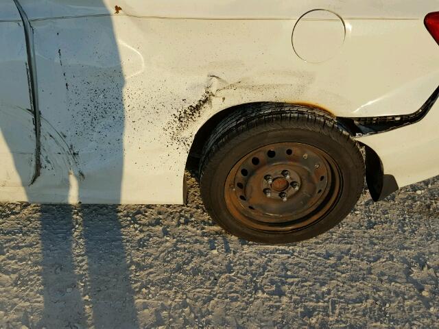 2HGFG12648H502337 - 2008 HONDA CIVIC WHITE photo 9