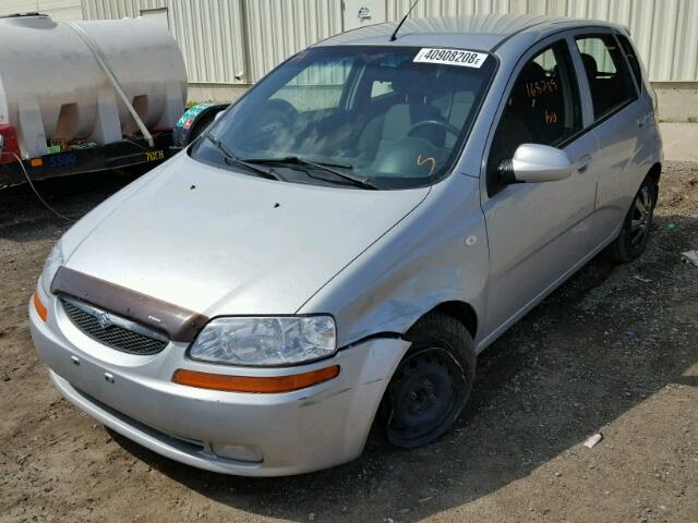 KL5TM66676B662208 - 2006 SUZUKI SWIFT S SILVER photo 2