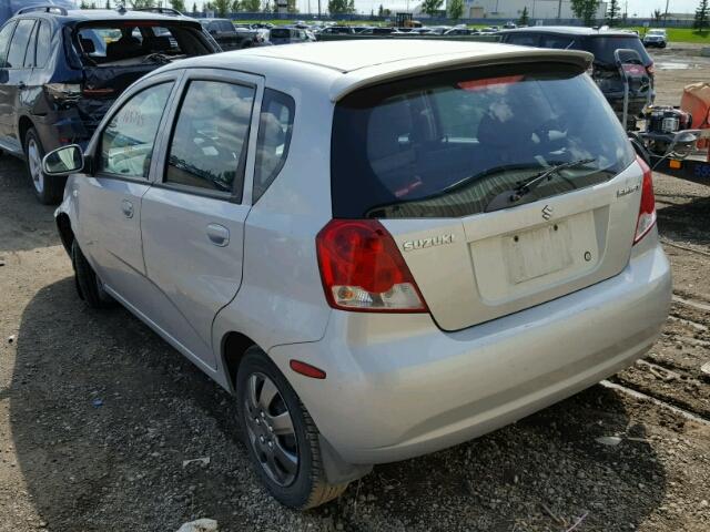 KL5TM66676B662208 - 2006 SUZUKI SWIFT S SILVER photo 3