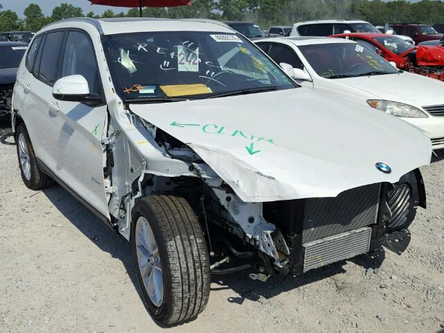 5UXWZ7C32H0V92493 - 2017 BMW X3 SDRIVE2 WHITE photo 1