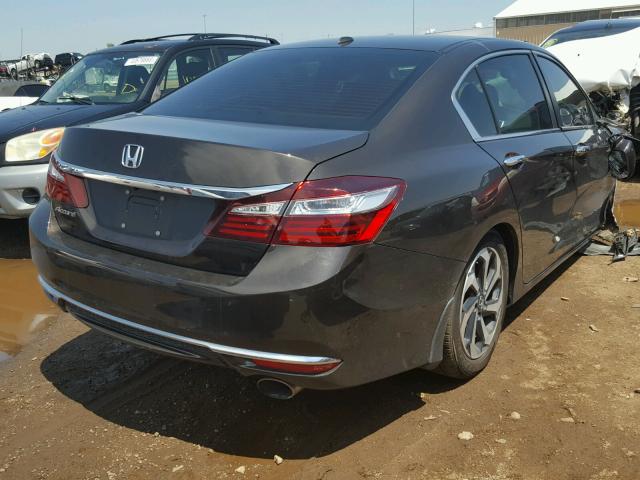 1HGCR2F83GA121011 - 2016 HONDA ACCORD EXL BLACK photo 4