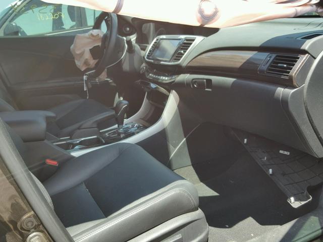 1HGCR2F83GA121011 - 2016 HONDA ACCORD EXL BLACK photo 5