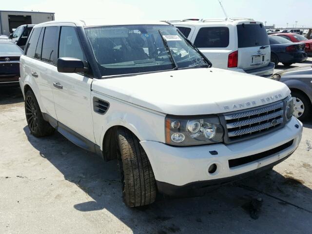 SALSK25439A206133 - 2009 LAND ROVER RANGE ROVE WHITE photo 1