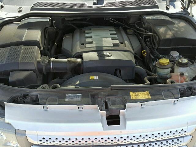 SALSK25439A206133 - 2009 LAND ROVER RANGE ROVE WHITE photo 7