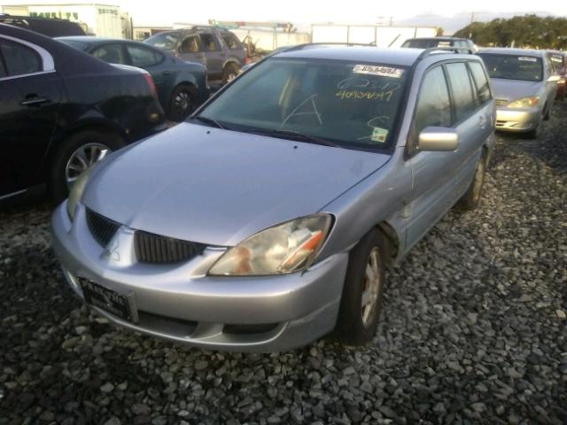 JA3AD29F14U051399 - 2004 MITSUBISHI LANCER LS GRAY photo 2