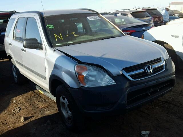 JHLRD68473C006907 - 2003 HONDA CR-V LX SILVER photo 1