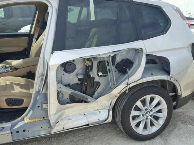 5UXWZ7C57H0U45619 - 2017 BMW X3 SDRIVE2 TAN photo 10