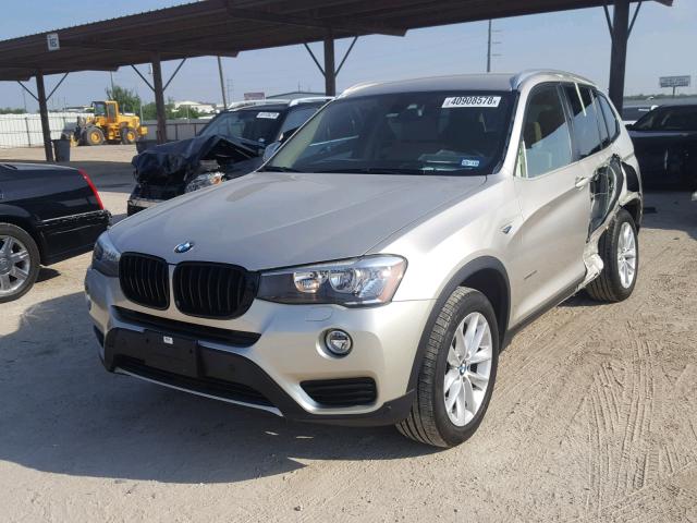 5UXWZ7C57H0U45619 - 2017 BMW X3 SDRIVE2 TAN photo 2