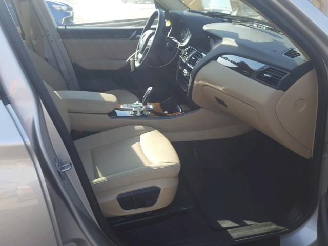 5UXWZ7C57H0U45619 - 2017 BMW X3 SDRIVE2 TAN photo 5