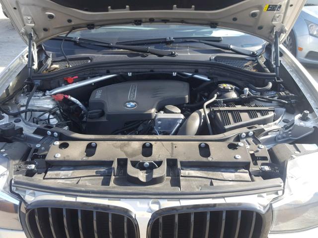 5UXWZ7C57H0U45619 - 2017 BMW X3 SDRIVE2 TAN photo 7
