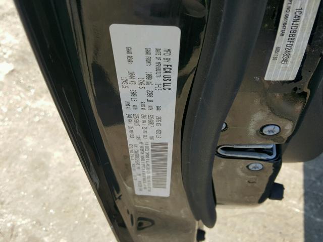 1C4NJDBB8FD248345 - 2015 JEEP COMPASS SP 黑色 照片 10