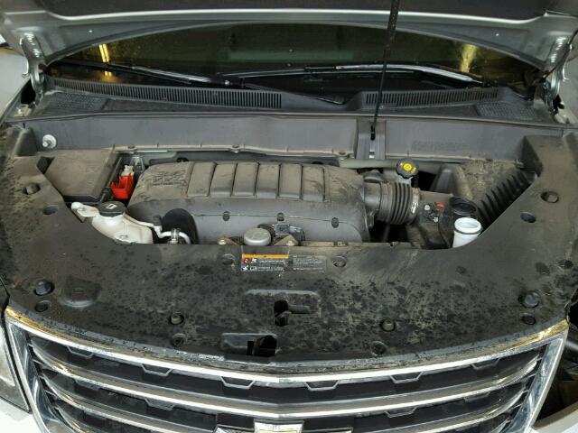 1GNKVJKD5DJ253709 - 2013 CHEVROLET TRAVERSE SILVER photo 7