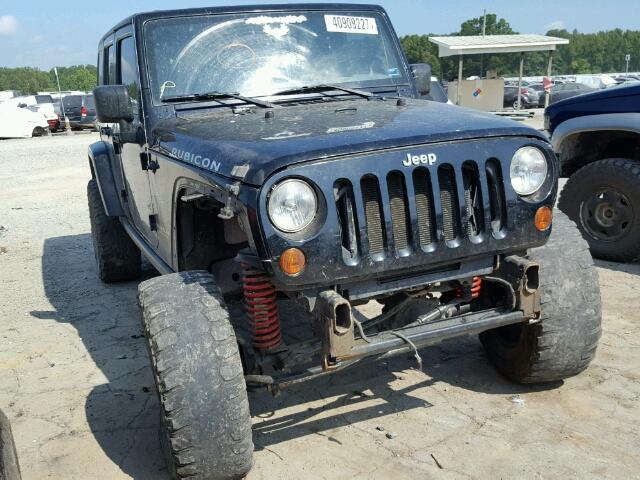1J4GA69179L788999 - 2009 JEEP WRANGLER U BLACK photo 1
