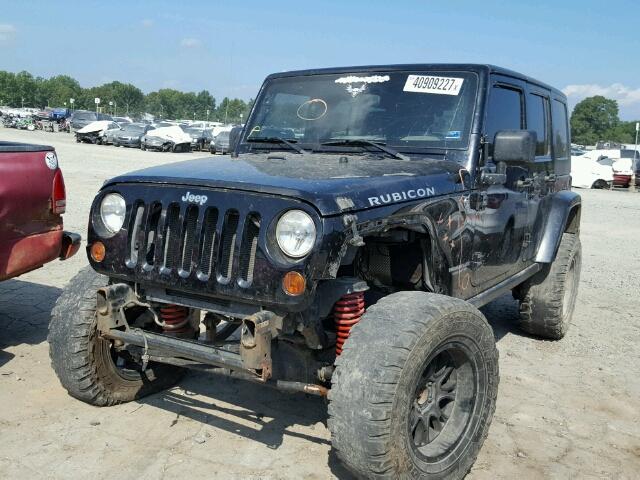 1J4GA69179L788999 - 2009 JEEP WRANGLER U BLACK photo 2