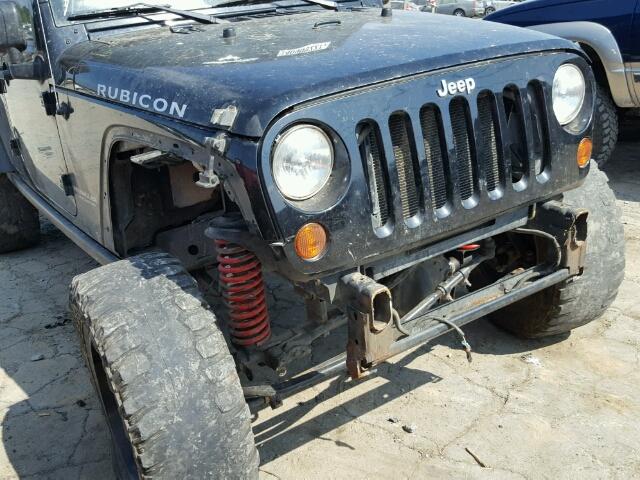 1J4GA69179L788999 - 2009 JEEP WRANGLER U BLACK photo 9