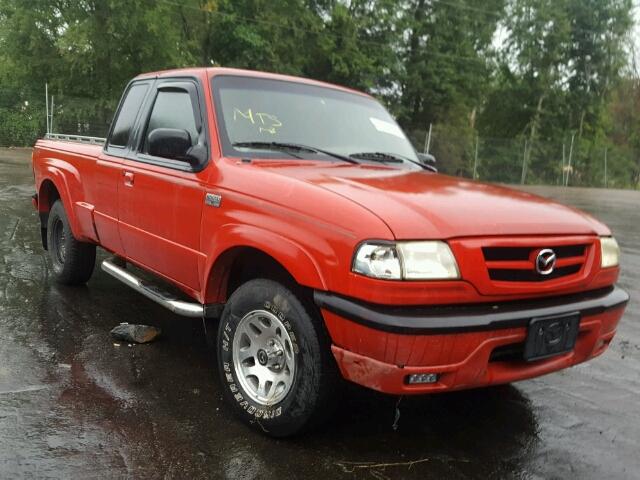 4F4YR16UX2TM17983 - 2002 MAZDA B3000 CAB RED photo 1