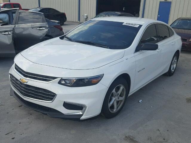 1G1ZB5STXGF338592 - 2016 CHEVROLET MALIBU თეთრი ფოტო 2